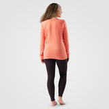 Smartwool Womens Classic Thermal Merino Base Layer Crew Coral reef