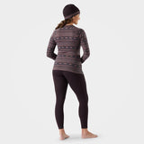 Smartwool Womens Classic Thermal Merino Base Layer Crew Coral reef sumt sol