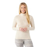 Smartwool Women's Classic Thermal Merino Base Layer 1/4 Zip Almond heather