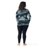 Smartwool Womens Classic Thermal Merino Base Layer Crew Plus Lt gry color shift