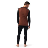 Smartwool Mens Classic All-season Merino Base Layer Long Sleeve Nightfall blue