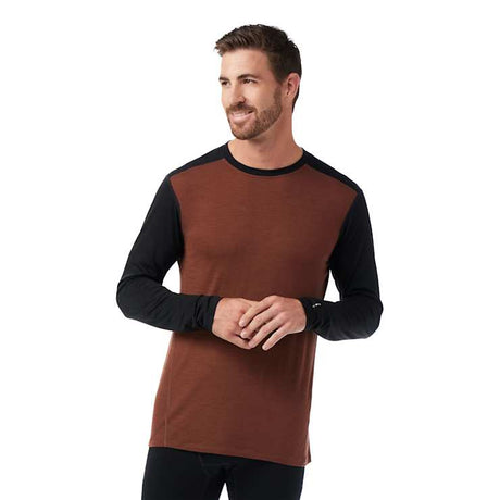 Smartwool Mens Classic All-season Merino Base Layer Long Sleeve Nightfall blue