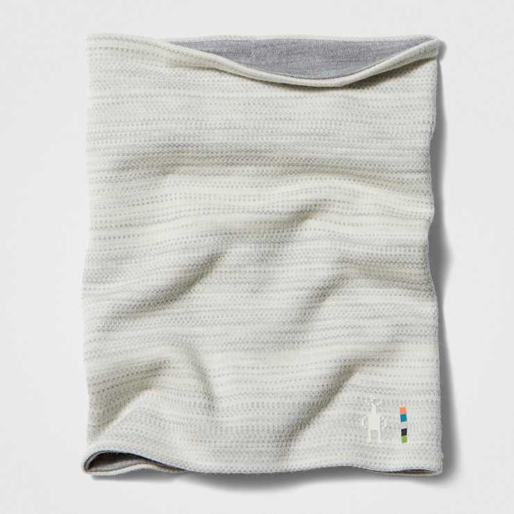 Smartwool Thermal Merino Reversible Neck Gaiter Lt gry color shift