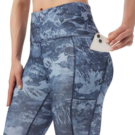 Smartwool Womens Active Printed 7/8 Legging - Nightfall Blue Mountain Nightfall Blue Mountain /  / REG