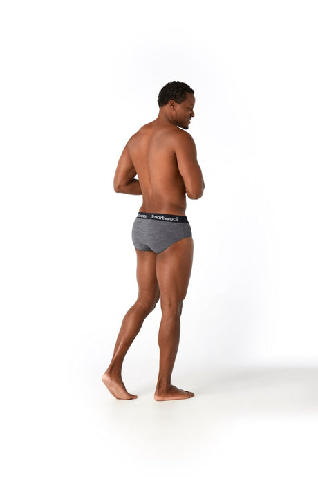 Smartwool Mens Active Brief Boxed Medium gray heather