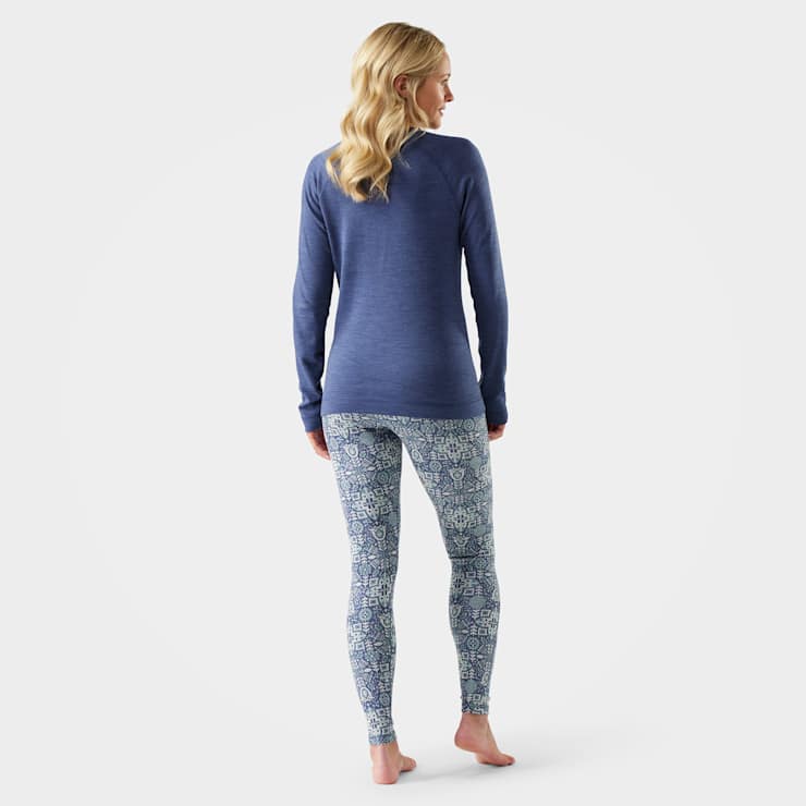 Smartwool Womens Classic Thermal Merino Base Layer Bottom Nghtfal deco floral