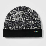 Smartwool Thermal Merino Reversible Cuffed Beanie Black deco floral