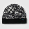 Smartwool Thermal Merino Reversible Cuffed Beanie Black deco floral