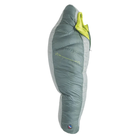 Big Agnes Sidewinder 20 Sleeping Bag, Green Mercury Primrose/long Grn/mrcry/prmrse