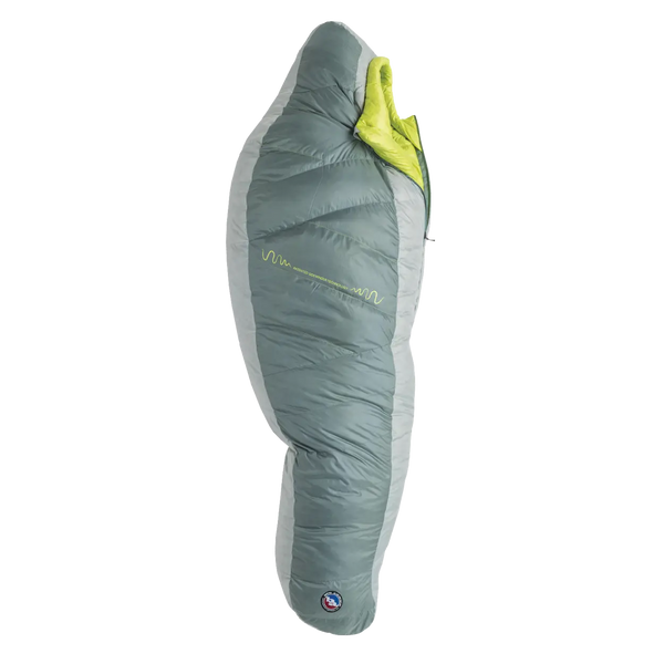 Big Agnes Sidewinder 20 Sleeping Bag, Green Mercury Primrose/regular Grn/mrcry/prmrse