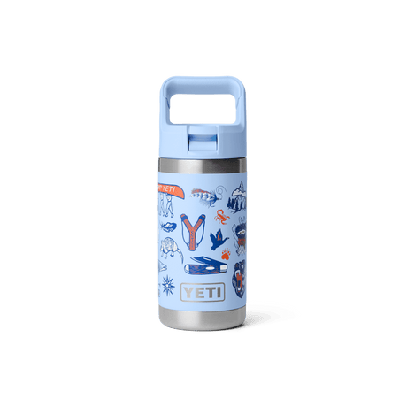 Yeti Rambler Jr Kids Bottle 12oz, Big Sky/summer Camp Big sky/smmr cmp