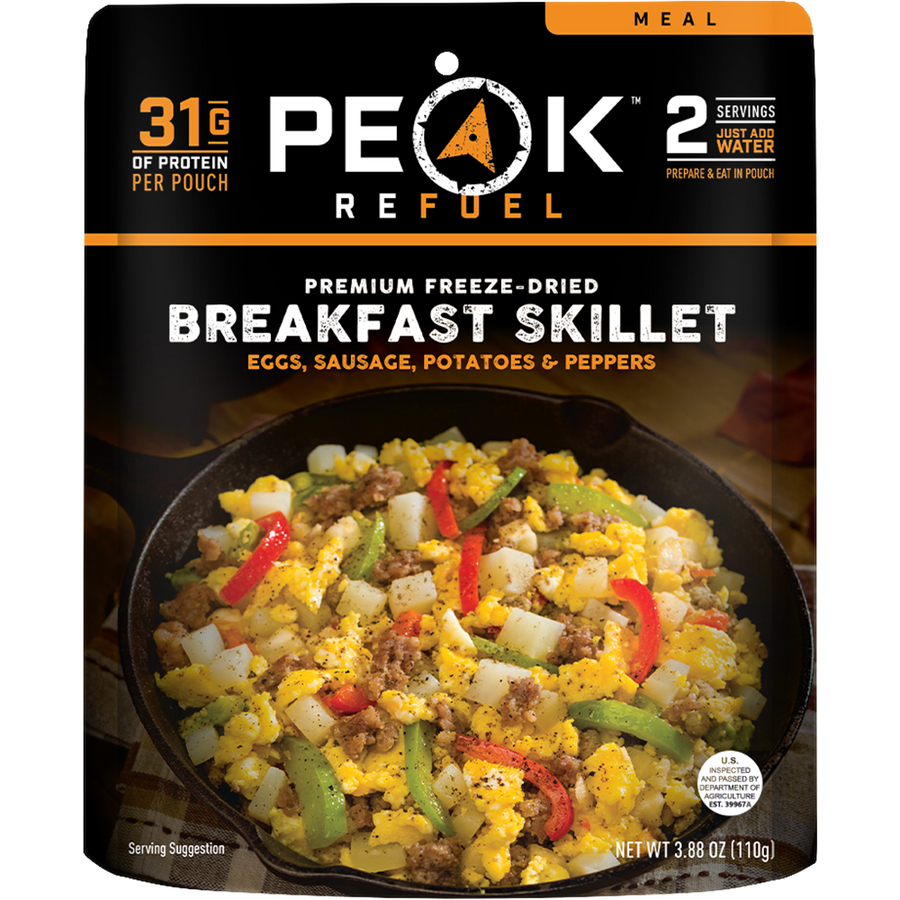 Peak Refuel Breakfast Skillet Freeze Dried Meal Breakfast skillet