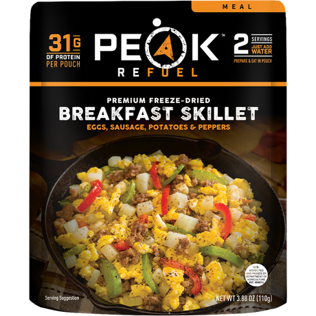 Peak Refuel Breakfast Skillet Freeze Dried Meal Breakfast skillet