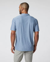 Vuori Strato Tech Polo - Chambray Heather