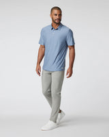 Vuori Strato Tech Polo - Chambray Heather