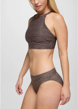 Prana Summer Wave Swim Bottom - Black Wavee