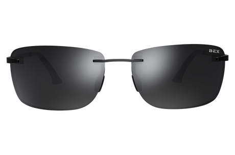 BEX Legolas Sunglasses Black / Gray (silver Flash)