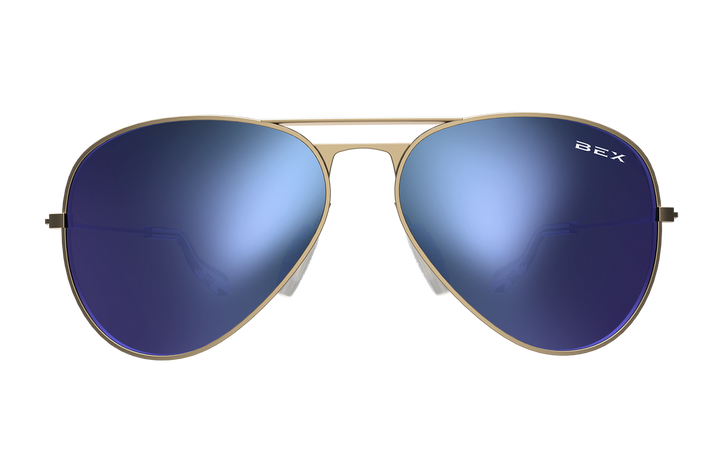 BEX Wesley Sunglasses Gunmetal / Gray (iris Flash)