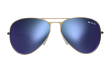 BEX Wesley Sunglasses Gunmetal / Gray (iris Flash)