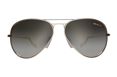 BEX Wesley Sunglasses Rose Gold / Brown