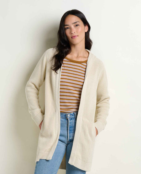 Toad Co. Womens Moss Point Hoodie Salt