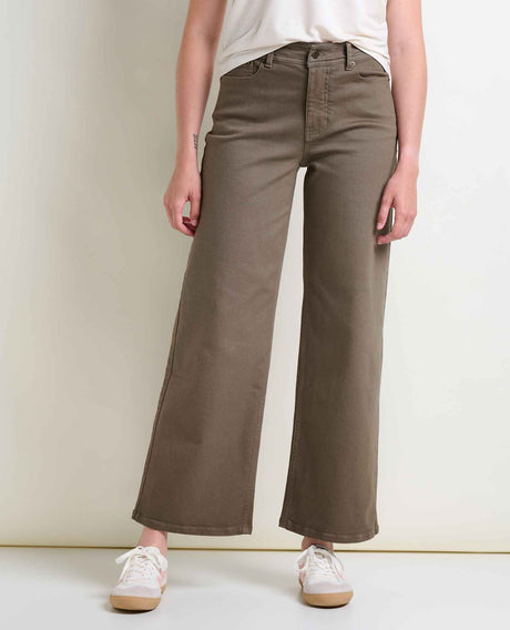 Toad Co. Womens Balsam Wide Leg Pant Fir