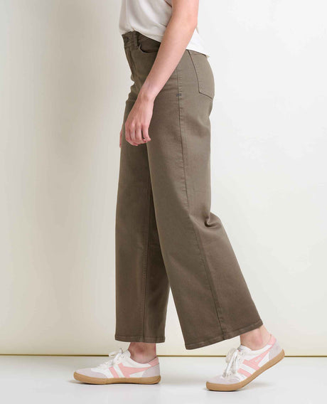 Toad Co. Womens Balsam Wide Leg Pant Fir