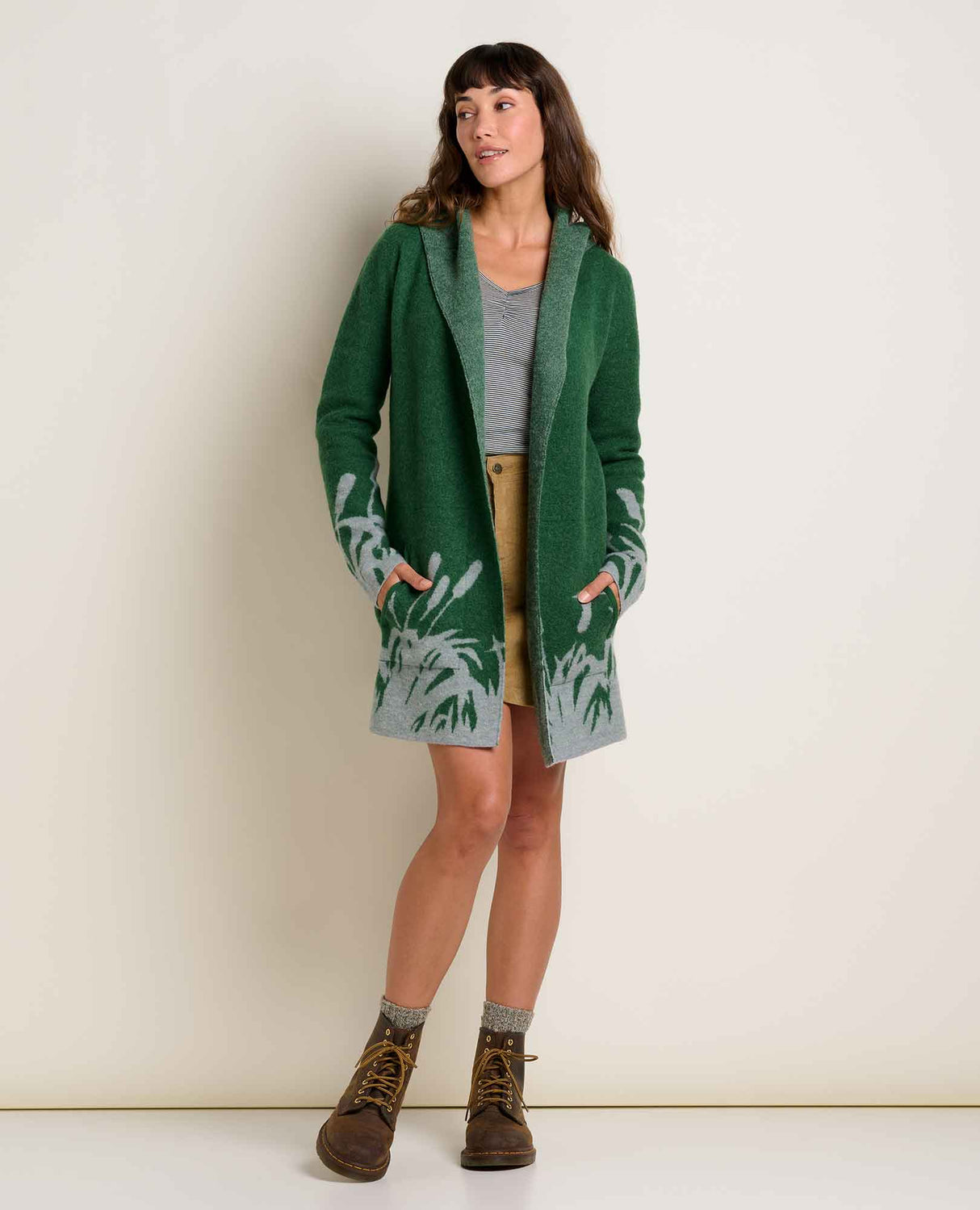 Toad Co. Womens Merino Heartfelt Hoddie Pasture cattail