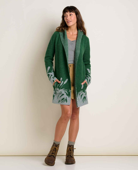 Toad Co. Womens Merino Heartfelt Hoddie Pasture cattail
