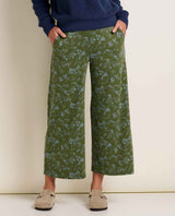 Toad Co. Womens Chaka Wide Leg Pant Chive sketch print