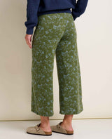 Toad Co. Womens Chaka Wide Leg Pant Chive sketch print