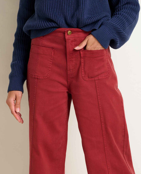 Toad Co. Womens Linden Canvas Pant Sundown