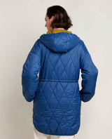 Toad Co. Womens Nomader Reversible Parka Deep sea  coyote