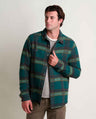 Toad Co. Mens Rockland Long Sleeve Shirt Atlantic