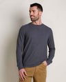 Toad Co. Mens Framer Ii Long Sleeve Crew Soot