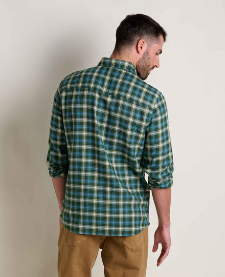 Toad Co. Mens Airsmyth Long Sleeve Shirt Pasture mini check