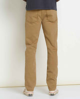 Toad Co. Mens Balsam 5 Pocket Lean Pant Honey brown