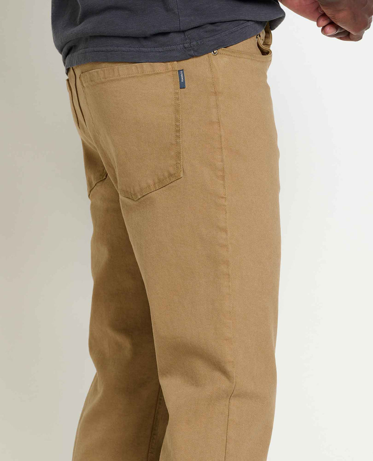 Toad Co. Mens Balsam 5 Pocket Lean Pant Honey brown