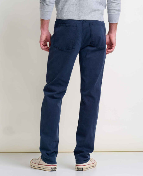 Toad Co. Mens Balsam 5 Pocket Lean Pant Midnight