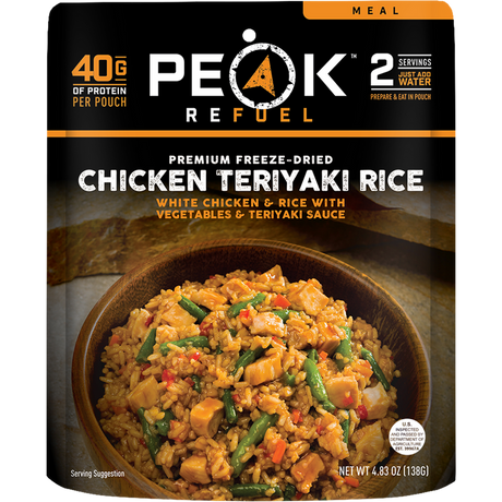Peak Refuel Chicken Teriyaki Freeze Dried Meal