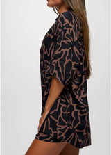 Prana The Bahamas Top - Black Boogie Bloom