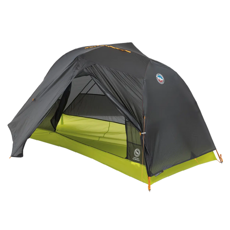Big Agnes Tiger Wall Ul1 Bikepack Tent, Asphalt Evening Primrose/1 Person Asphlt/evnng prmrse