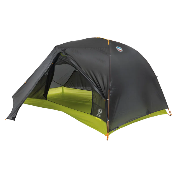 Big Agnes Tiger Wall Ul2 Bikepack Tent, Asphalt Evening Primrose/2 Person Asphlt/evnng prmrse