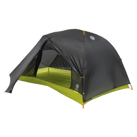 Big Agnes Tiger Wall Ul2 Bikepack Tent, Asphalt Evening Primrose/2 Person Asphlt/evnng prmrse