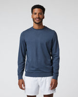 Vuori Mens Ponto Performance Crew Azure heather