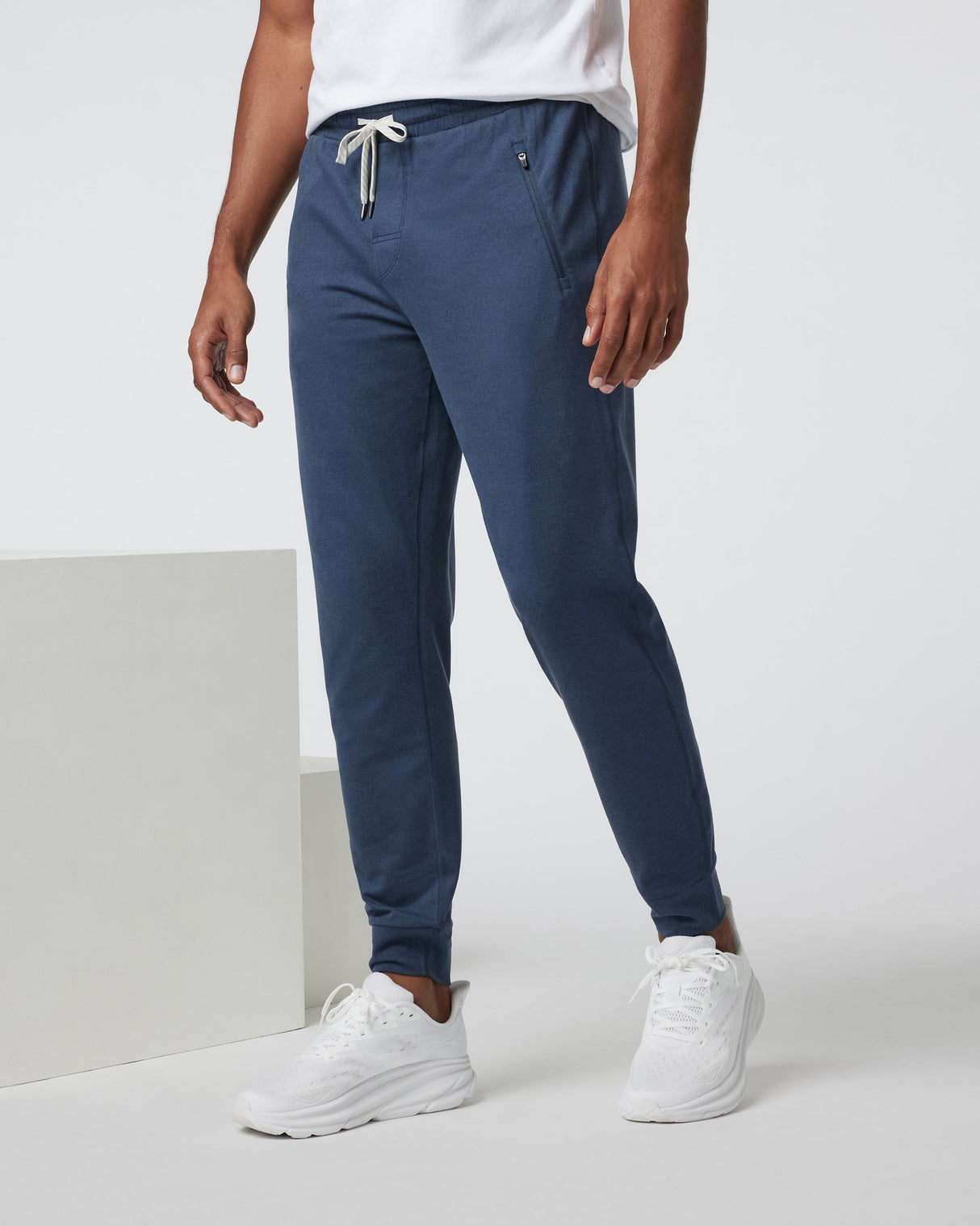 Vuori Mens Ponto Performance Jogger Azure heather