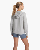 Vuori Women's Halo Performance Hoodie 2.0 - Pale Grey Heather Pale Grey Heather