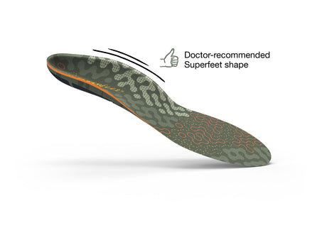 Superfeet Hike Cushion - Rifle Green