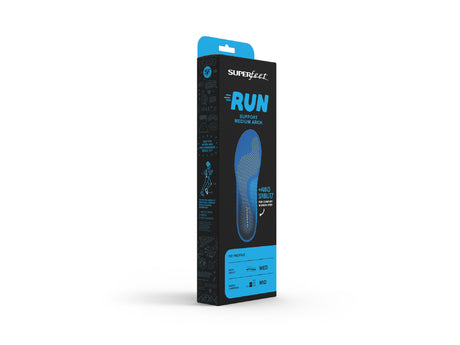 Superfeet Run Support Medium Arch - Bolt