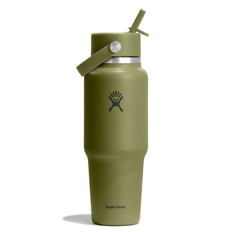 Hydro Flask 32oz Wide Flex Straw Travel Bottle, Palmer Green Palmer green